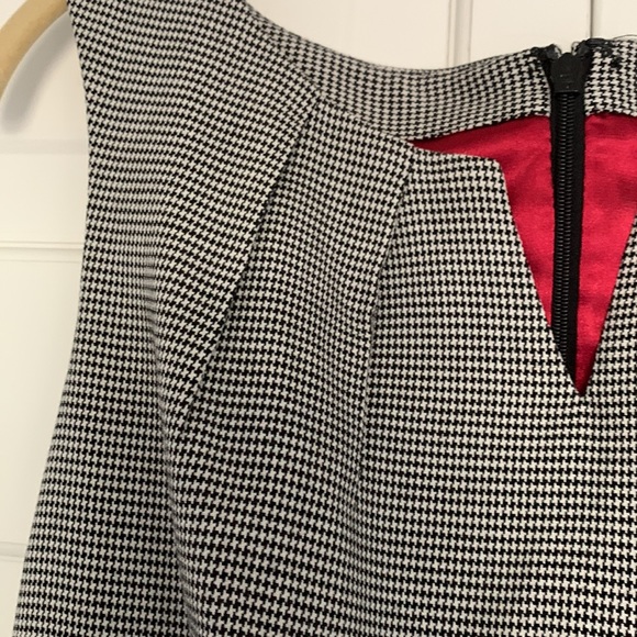 NWOT Mini Houndstooth WHBM Dress - Picture 5 of 7